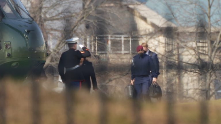 Vice President Harris departs for Ann Arbor Michigan