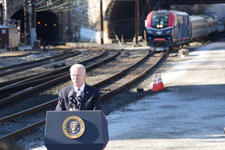 Biden Announces $4 billion for new railroad tunnel in Baltimore.