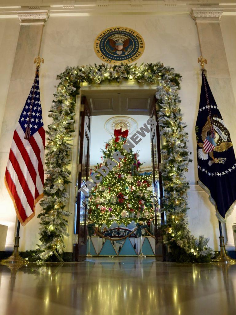 White House 2023 Christmas Decorations