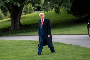 Trump departs for New Jersey on May 23, 2025