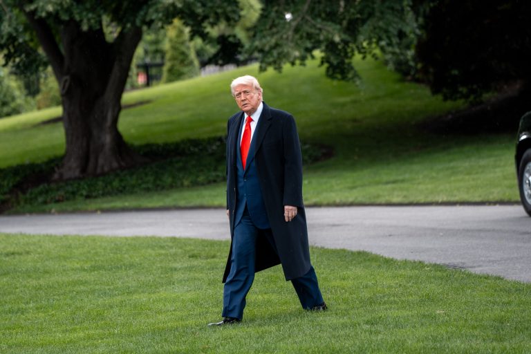 Trump departs for New Jersey on May 23, 2025