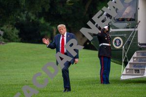 Trump returns to White House on July 13, 2025.